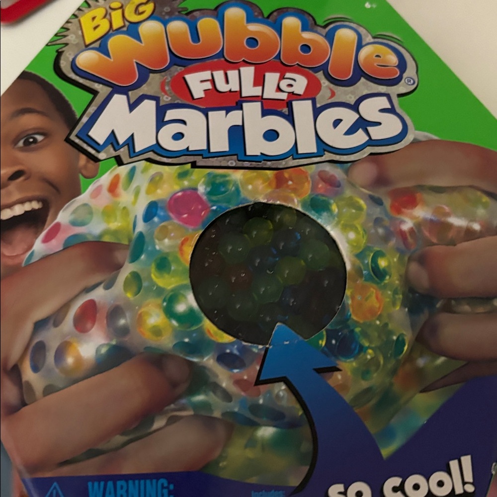 Wubble Big Fulla Marbles Brand New